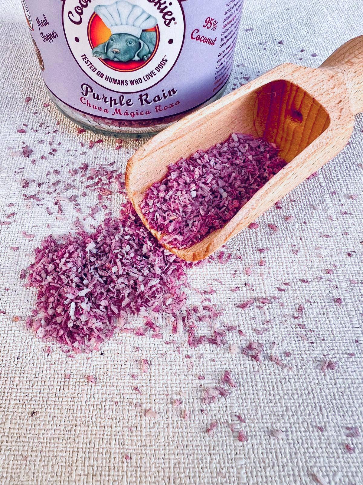 Purple Rain - Garniture de Repas pour Chats et Chiens