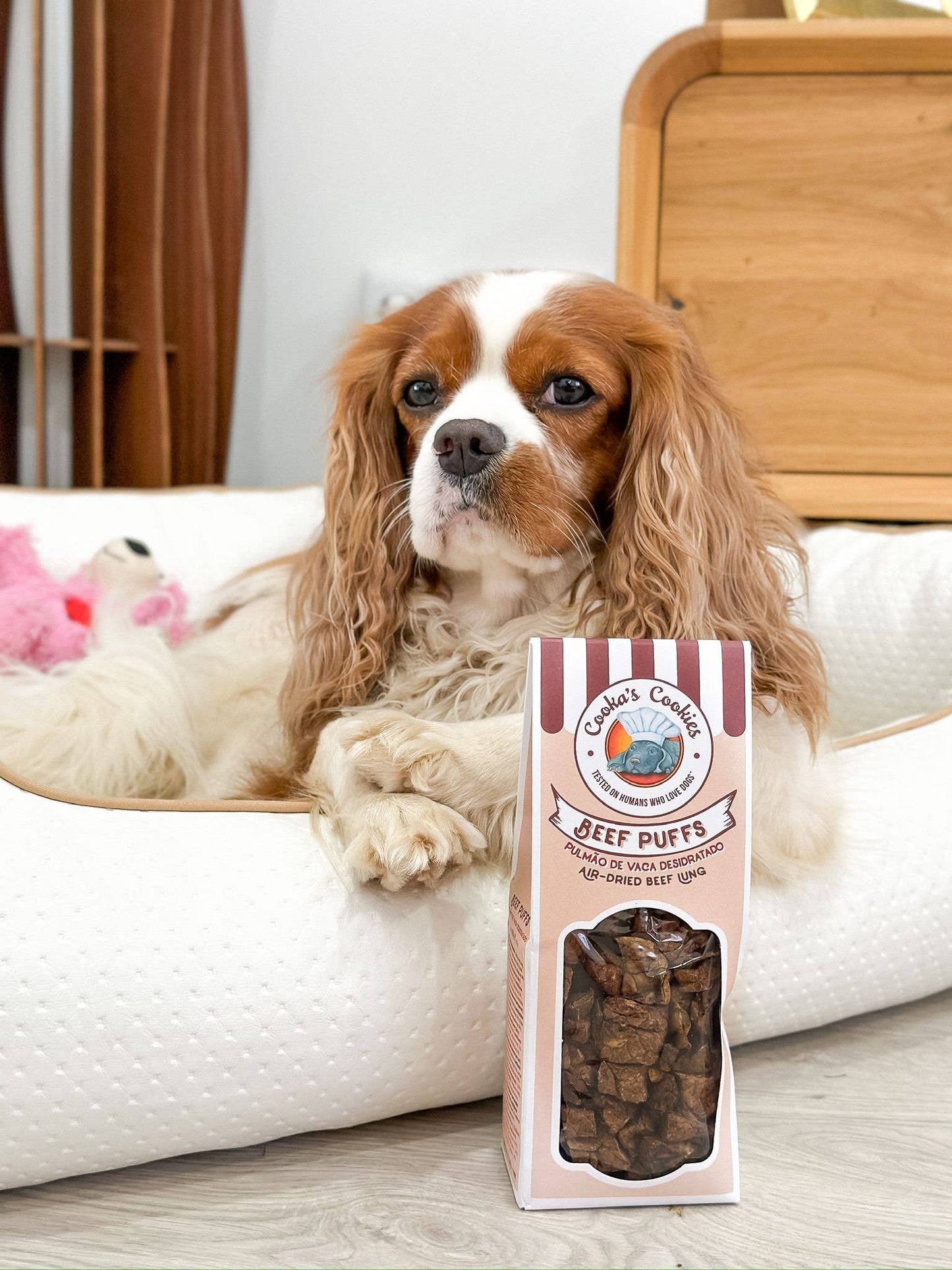 Bouchées de bœuf - Poumons séchés à l'air