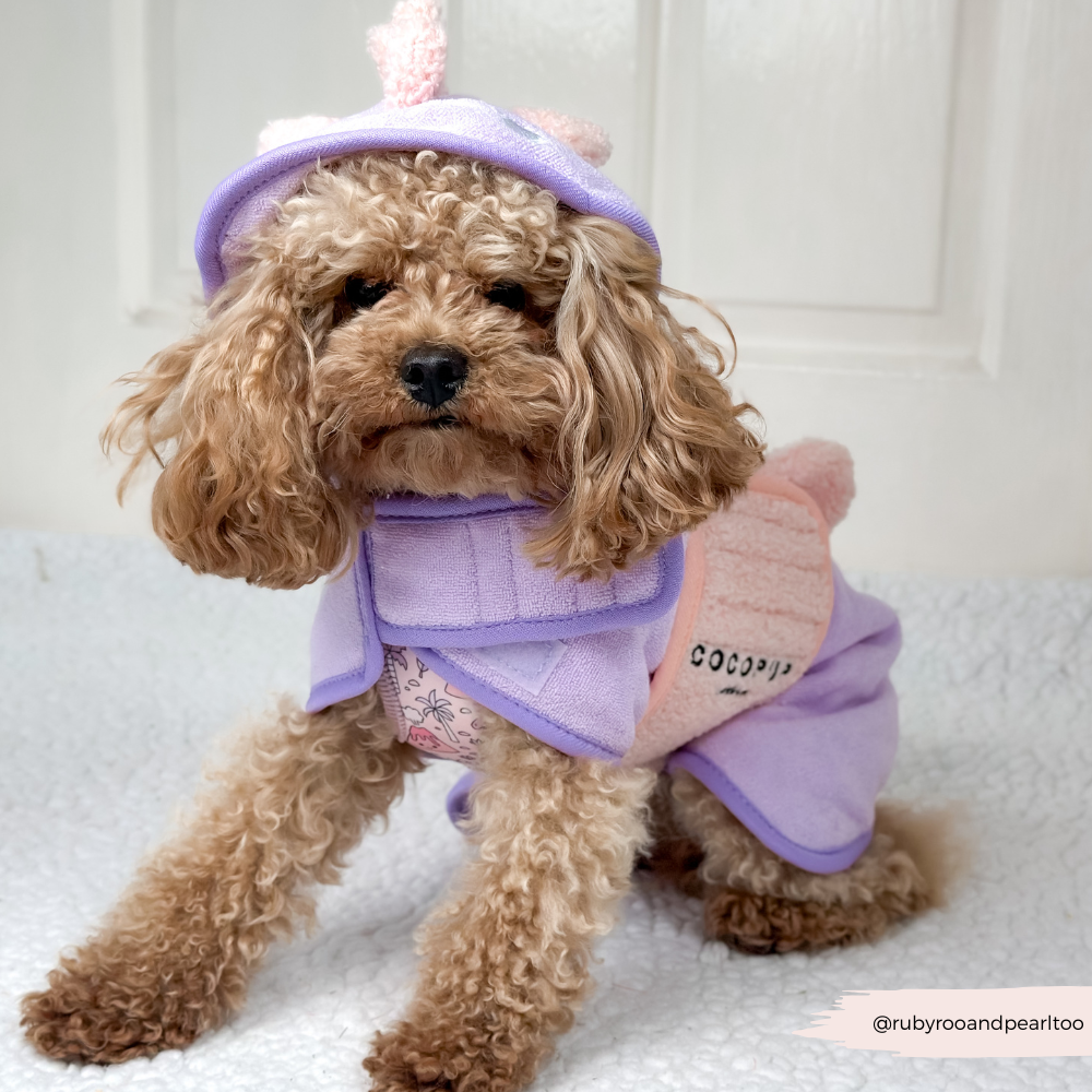 Peignoir de séchage Nessie le Dino