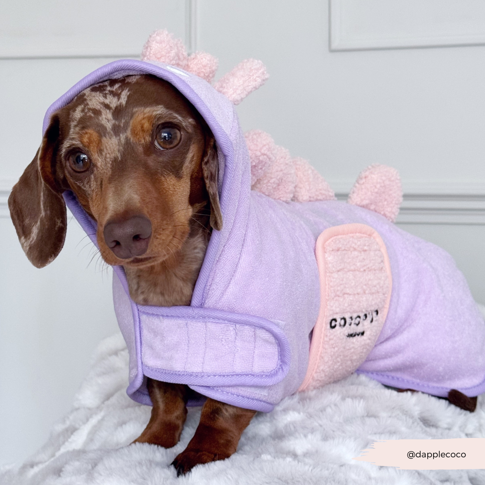 Peignoir de séchage Nessie le Dino