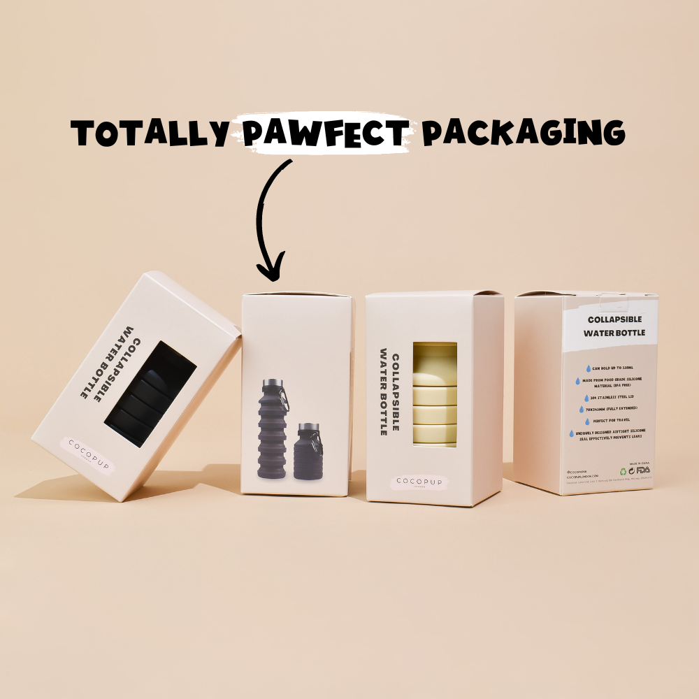 Bouteille d'eau pliable - Nude