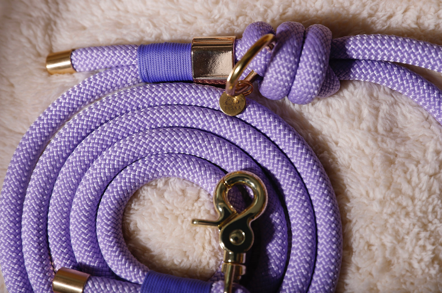 Laisse Violet pastel