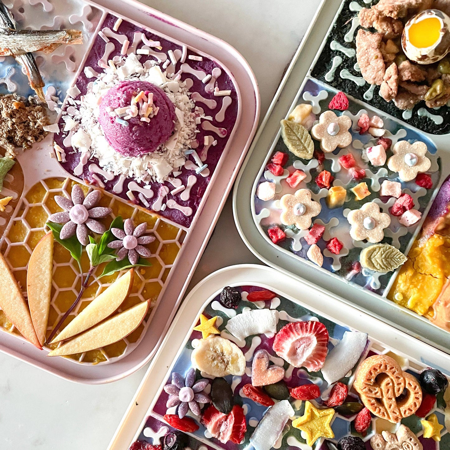 Tapis à lécher | Carré