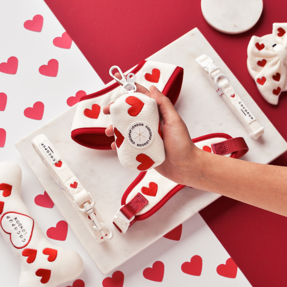 Porte-sac à crottes tricoté