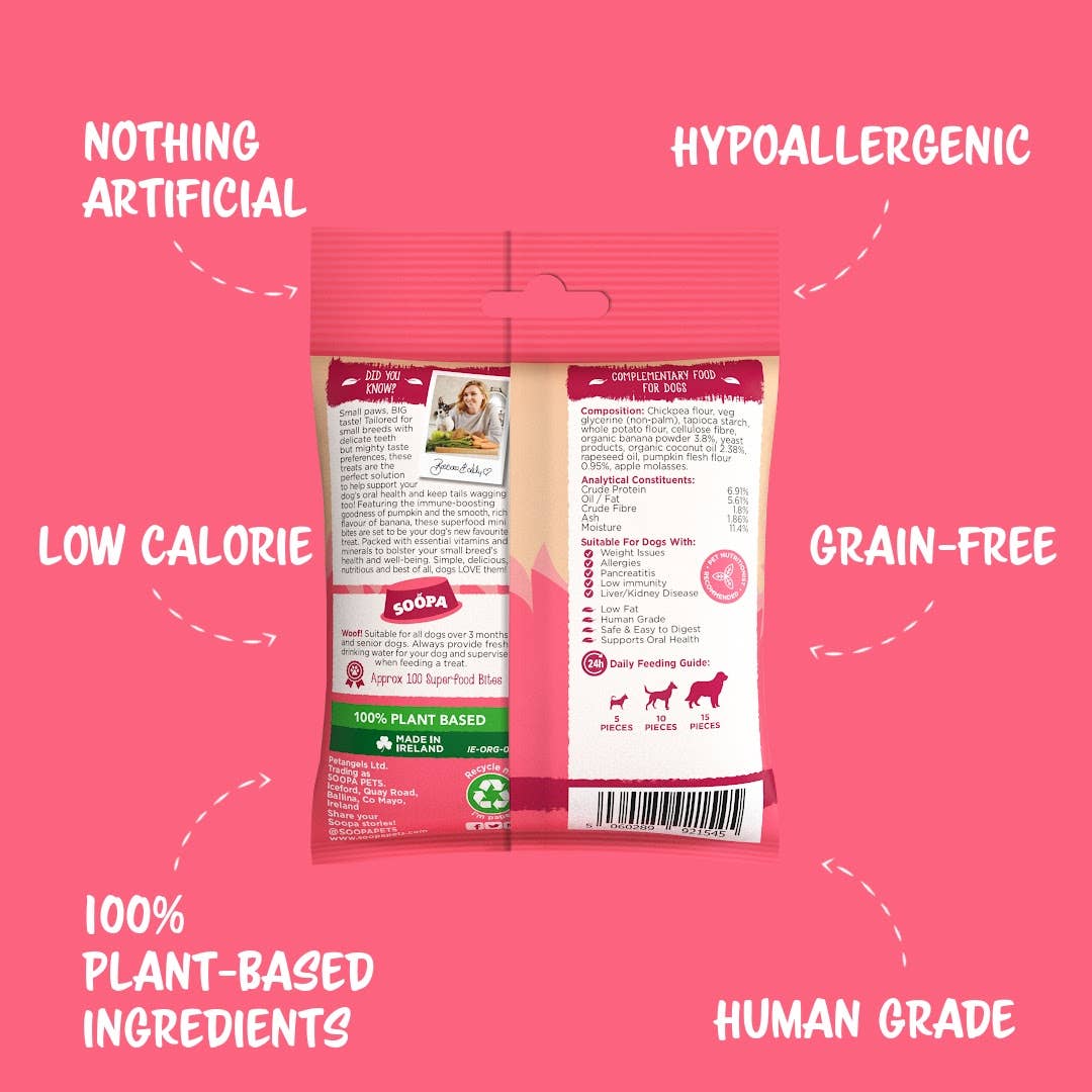 Friandises à la banane et à la citrouille