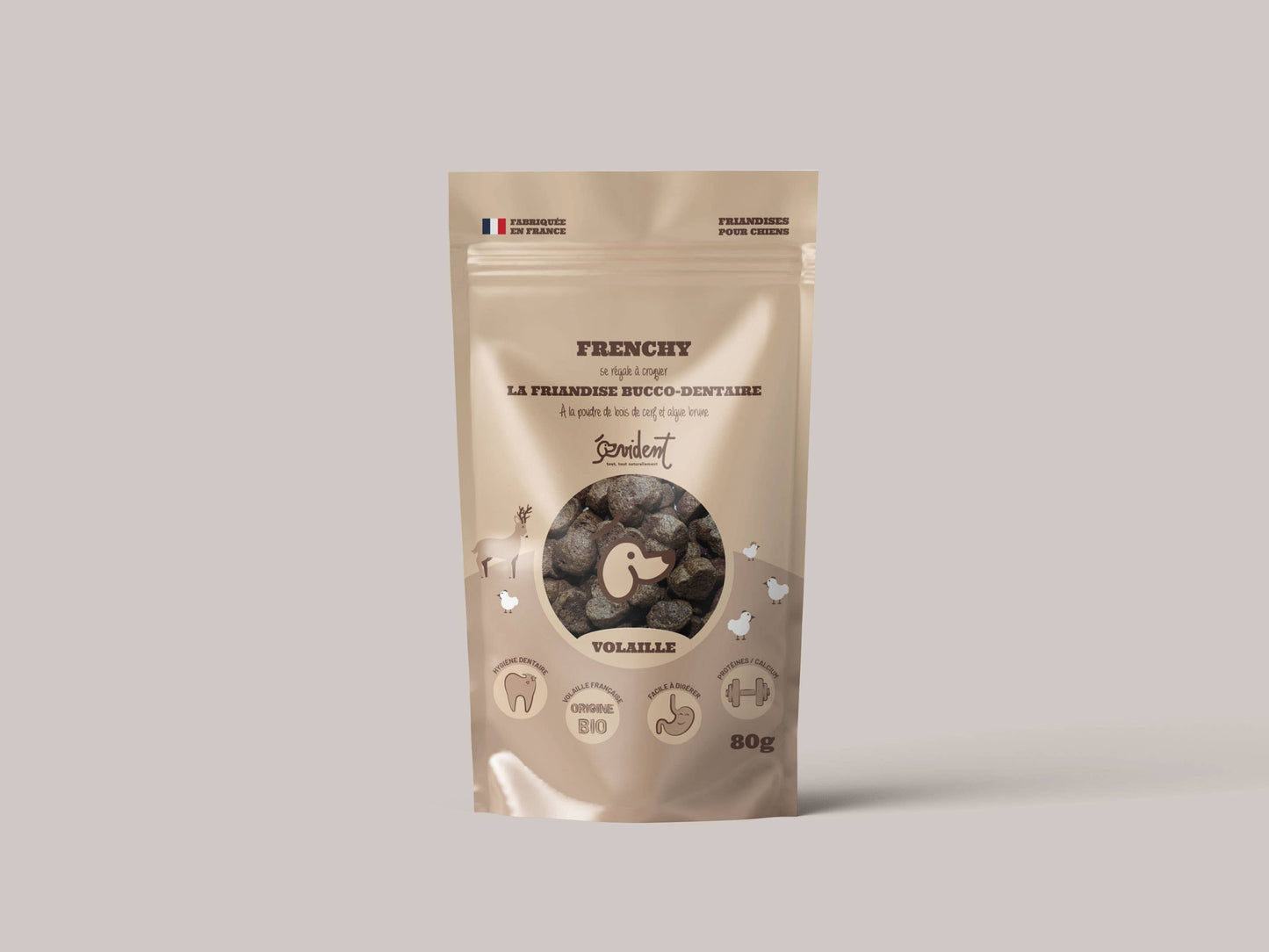 FRENCHY - Friandise bucco-dentaire pour chien