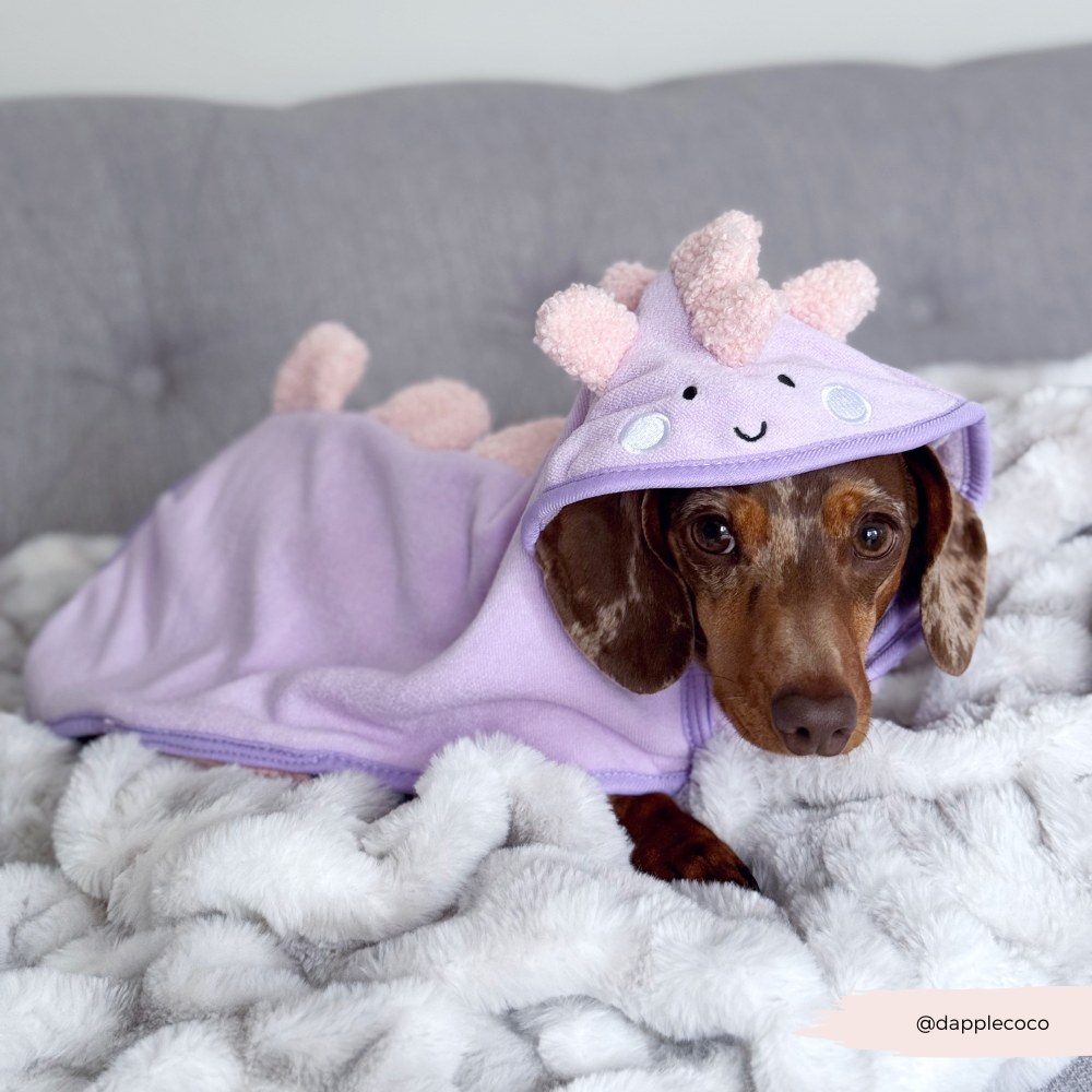 Peignoir de séchage Nessie le Dino
