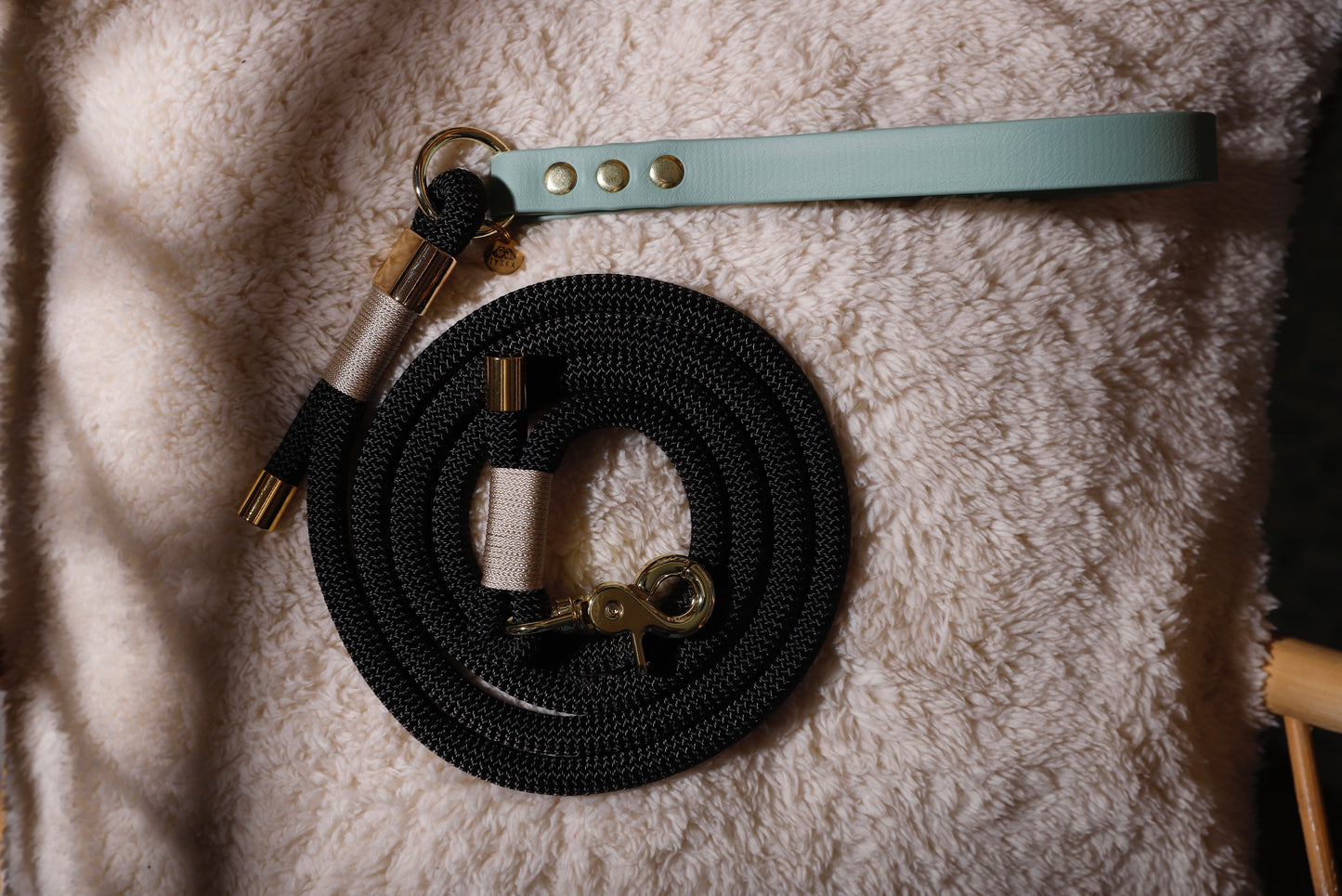 Laisse corde et biothane