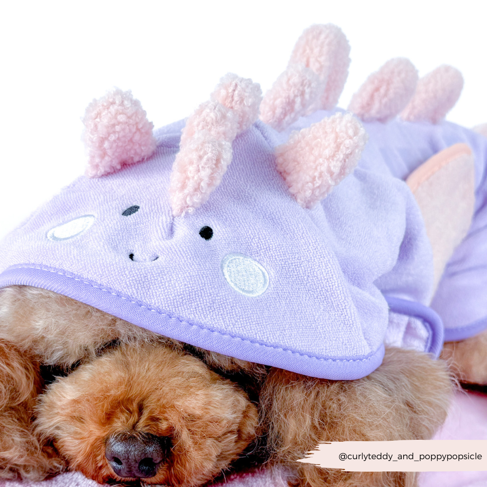 Peignoir de séchage Nessie le Dino
