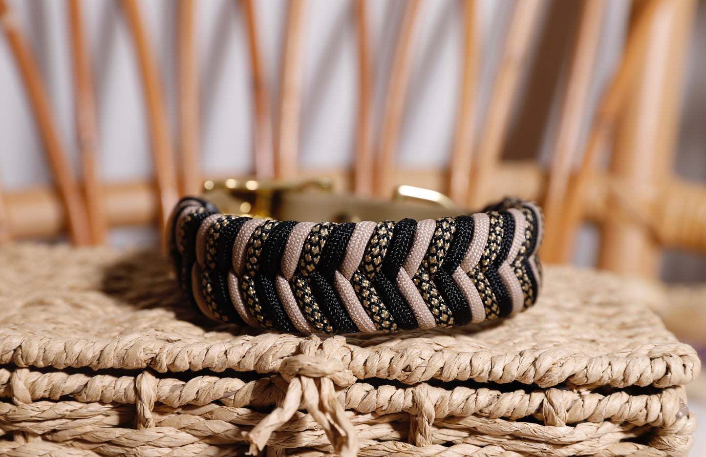 Collier biothane-paracorde