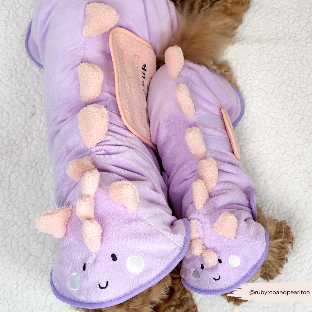 Peignoir de séchage Nessie le Dino