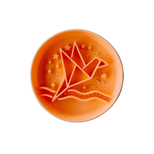 Signature Origami Mangeoire Lente Orange