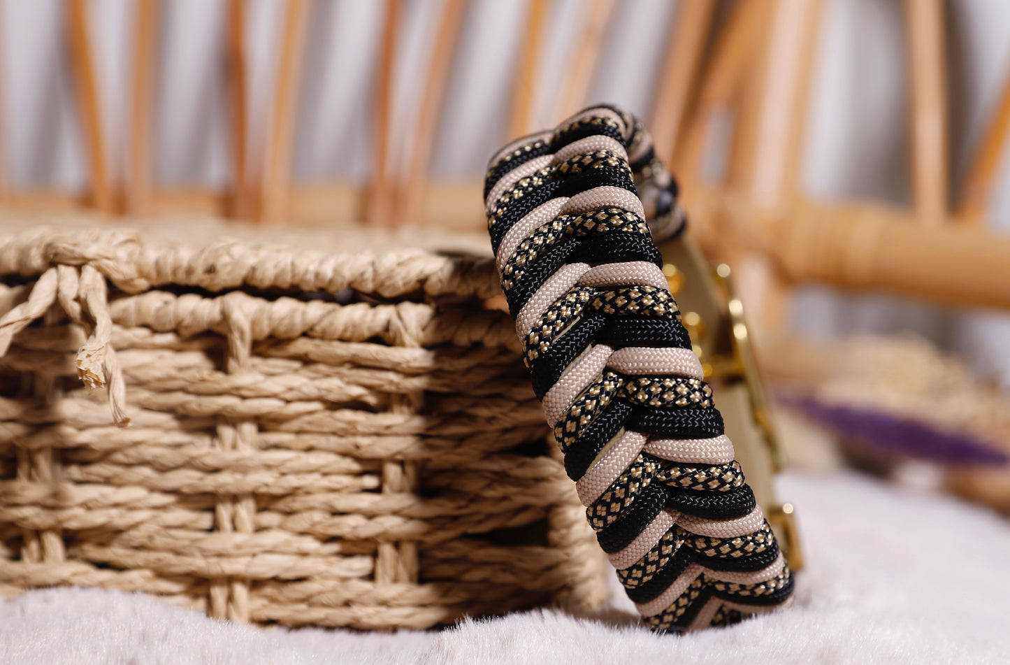 Collier biothane-paracorde