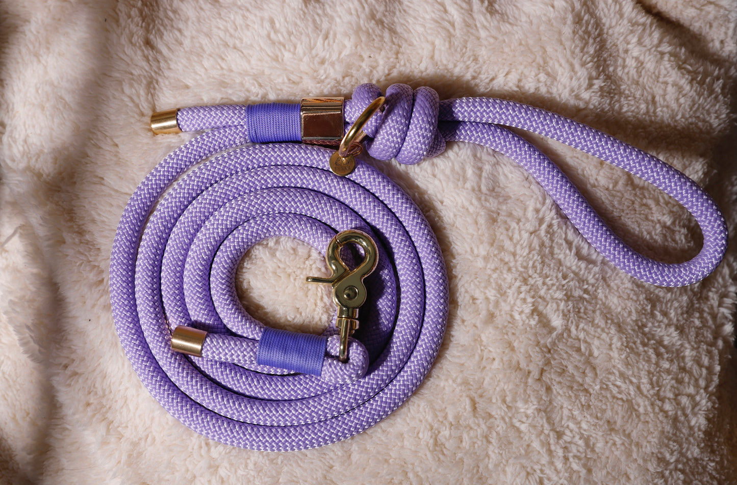 Laisse Violet pastel