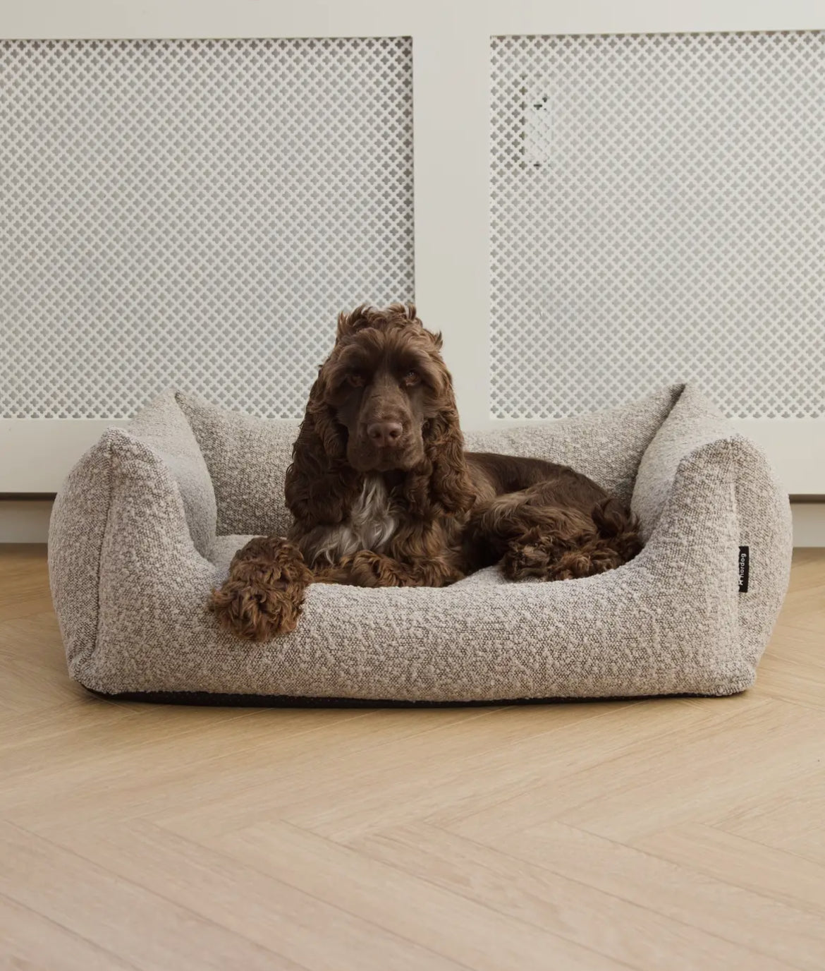 Panier BILLY Bouclé Taupe- NORDOG