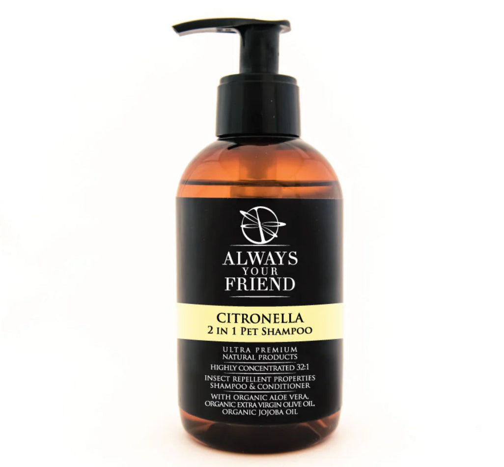 Shampoing antiparasitaire à la citronnelle