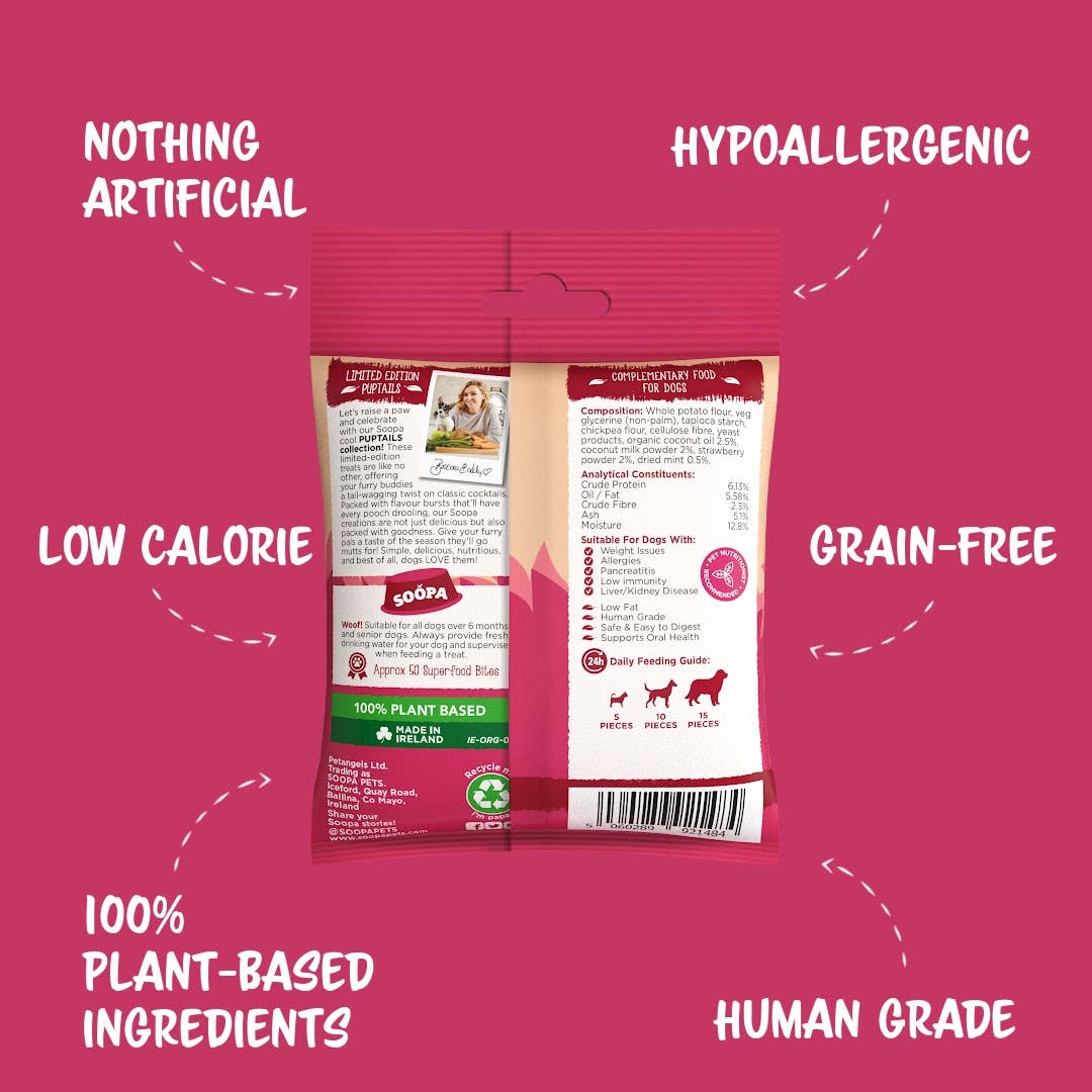 Bouchées aux fraises