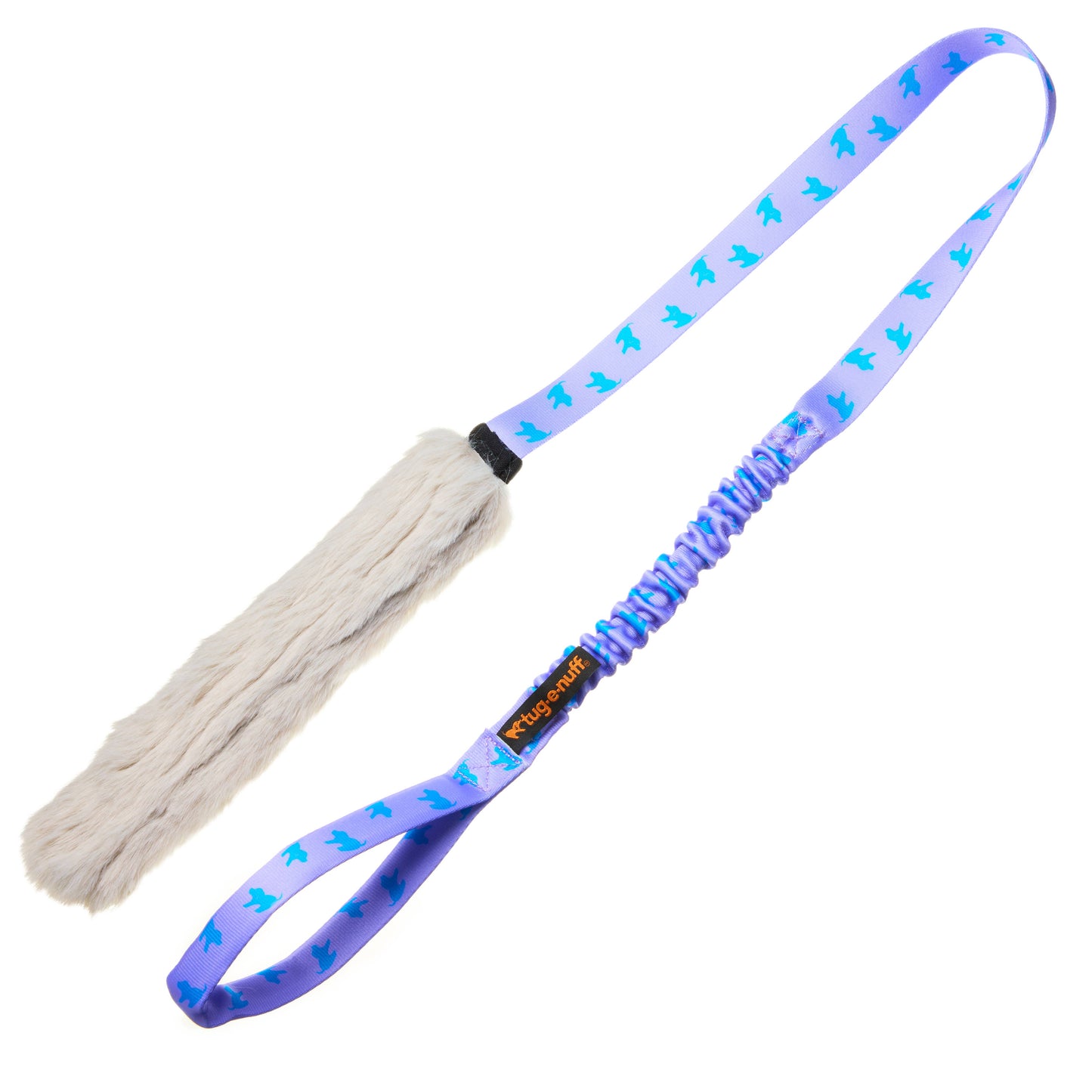 Jouet de remorquage à l'élastique en fausse fourrure | Jouets de remorquage pour chiens #1 | Tug-E-Nuf