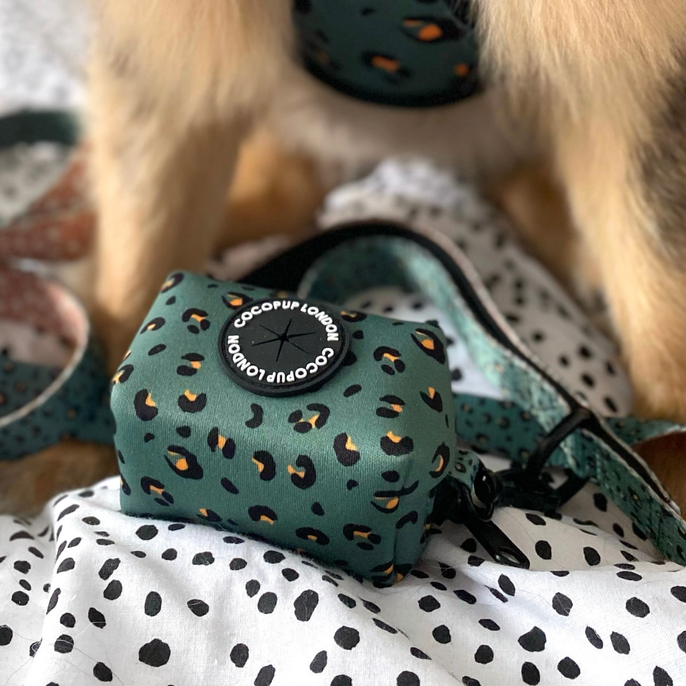 Porte-sac en forme de léopard kaki