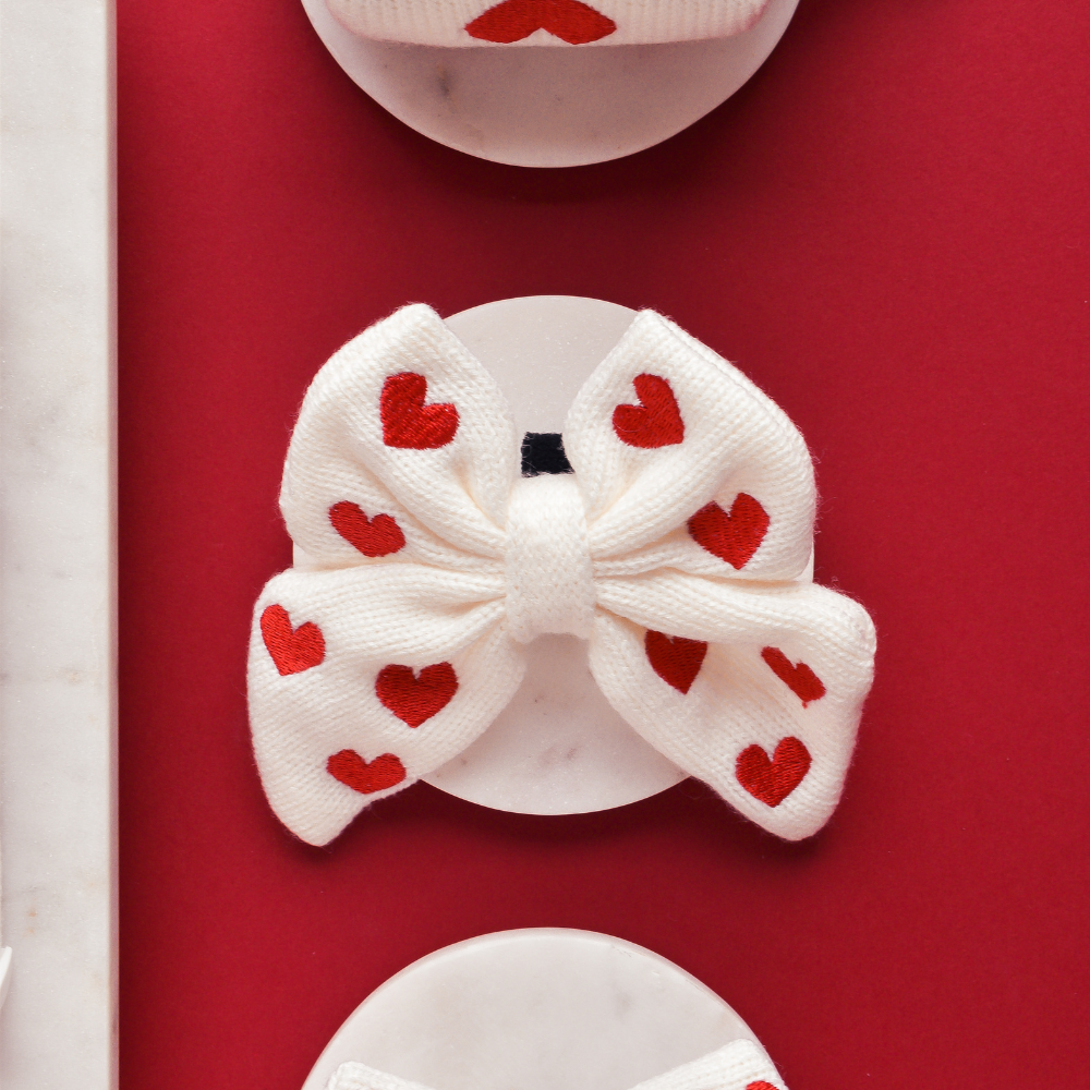 Câlins & Nœud Papillon Marin Tricoté