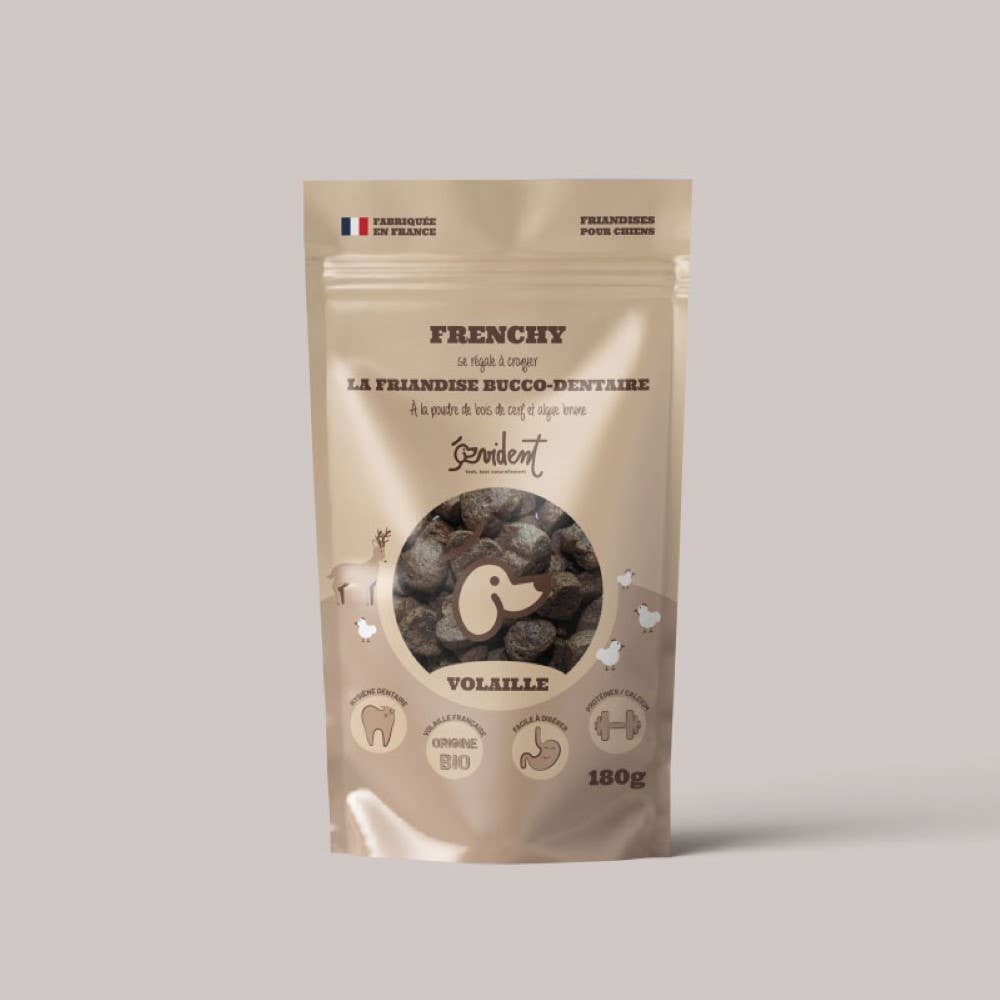 FRENCHY - Friandise bucco-dentaire pour chien