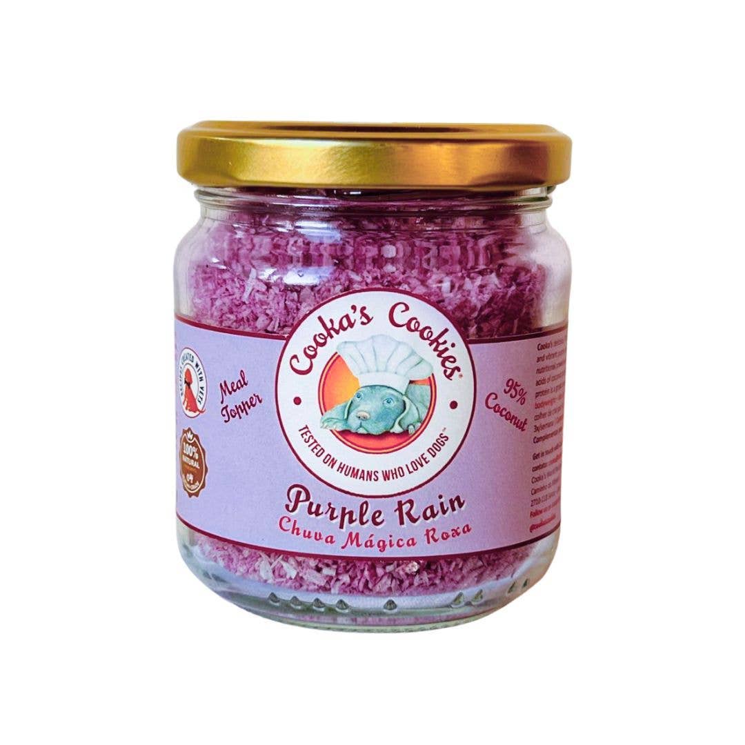 Purple Rain - Garniture de Repas pour Chats et Chiens