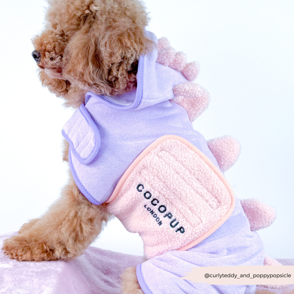 Peignoir de séchage Nessie le Dino