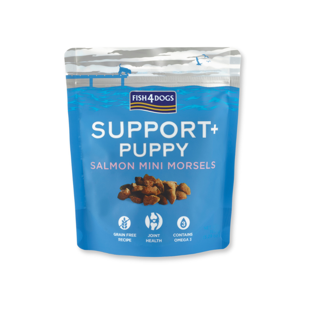 Fish4Dogs Support+ Santé des articulations - Bouchées au saumon 150 g
