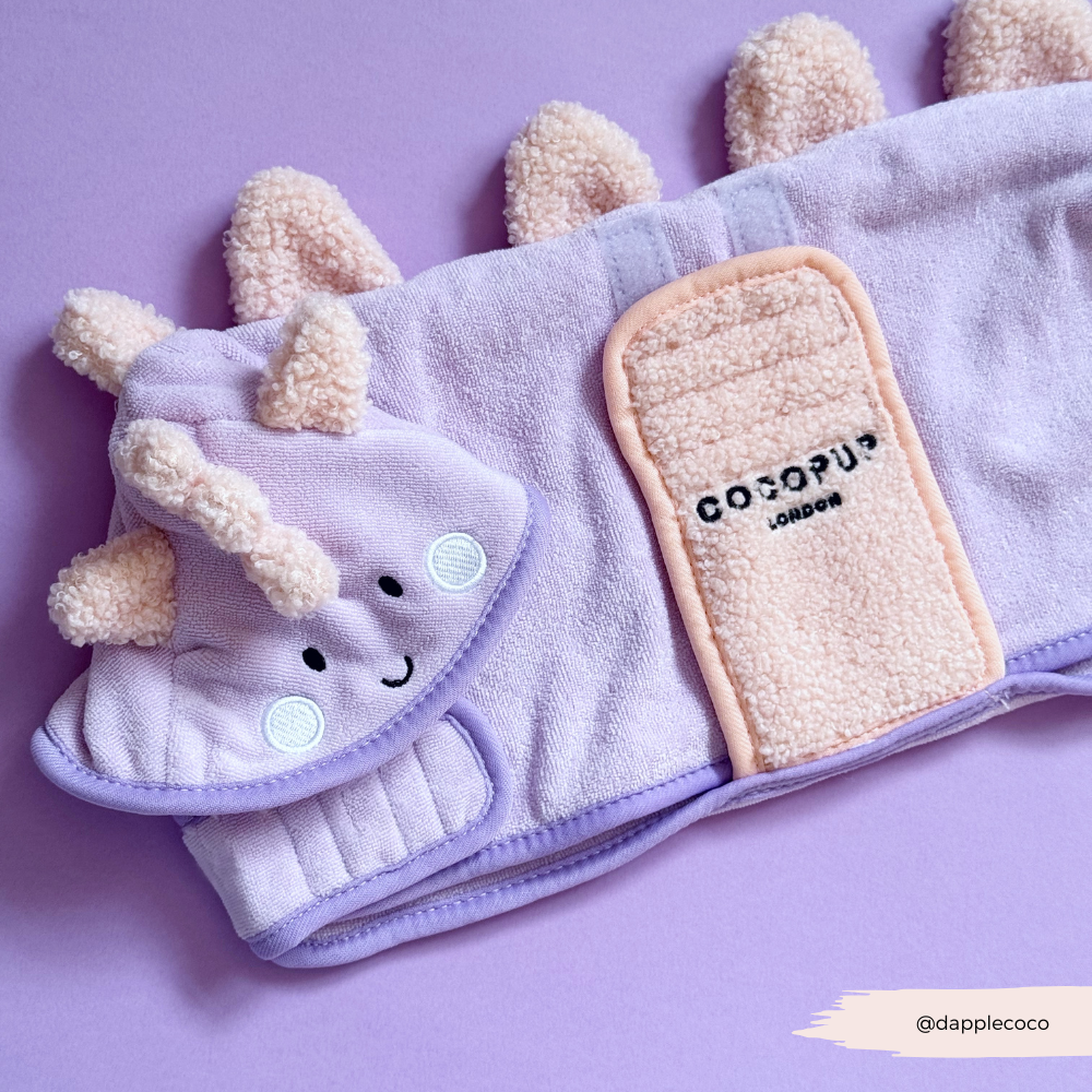 Peignoir de séchage Nessie le Dino